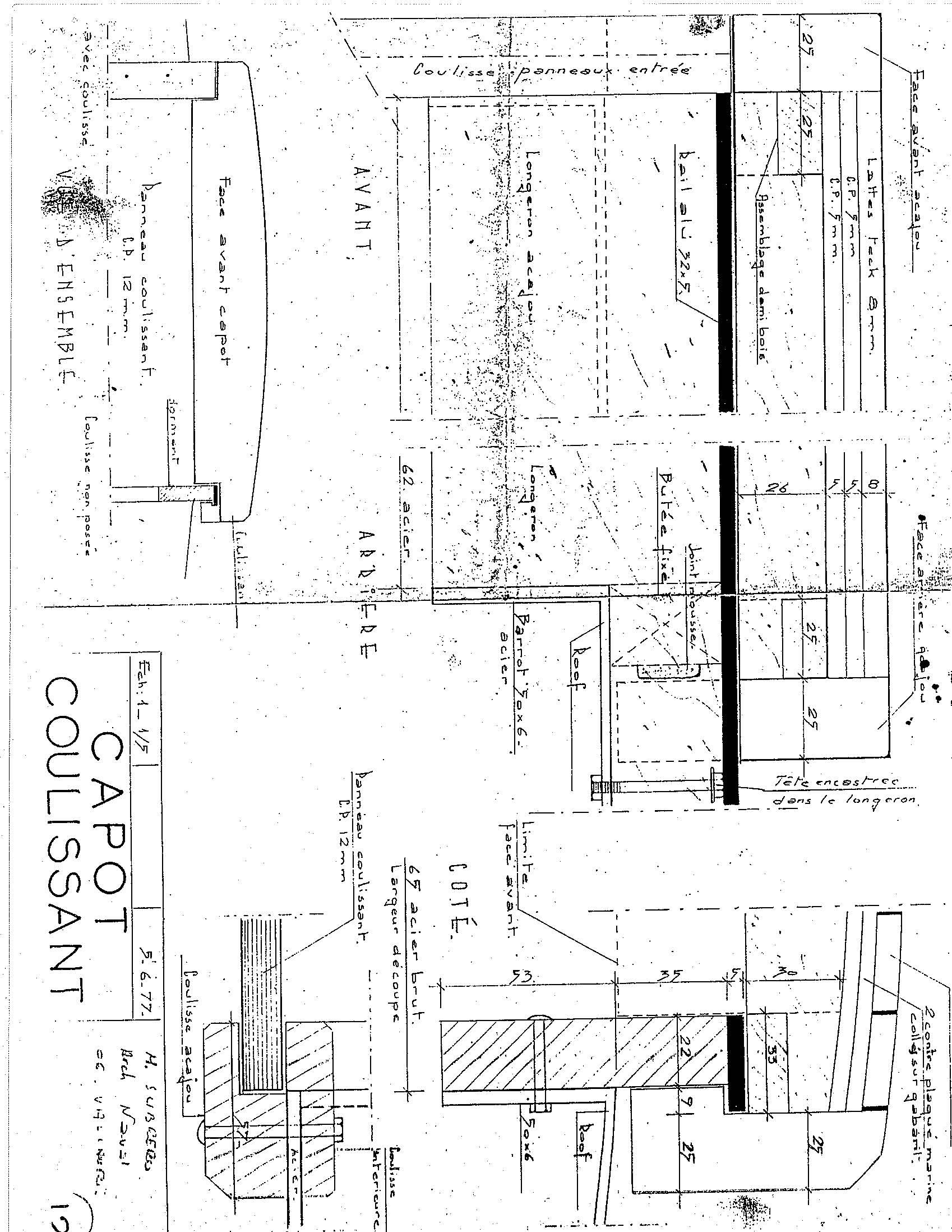 The Self-Made Sailor - Al Hoceima's Design Drawings tom delonge wiring diagram 